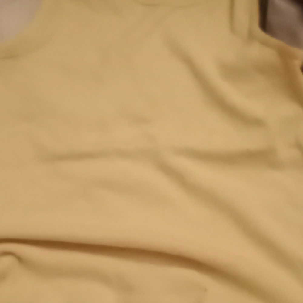 Yellow girl  top large size